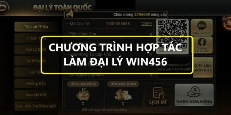 Điều kiện để trở thành một đại lý Win456